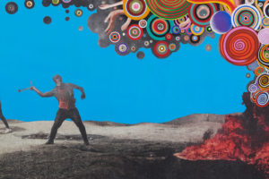 A Review of Fred Tomaselli at the Joslyn