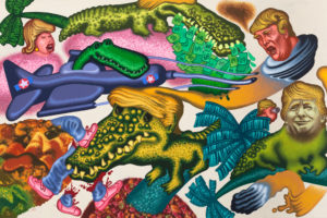 Peter Saul’s Painting Survey Asserts a Nuanced Take on Protest and Complicity at the New Museum